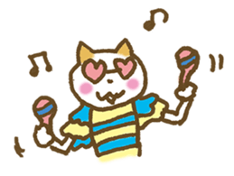 CAT STAMP 2 sticker #680289