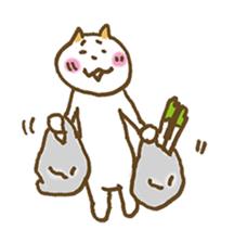 CAT STAMP 2 sticker #680305