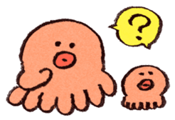 Octopus joyful sticker #680364