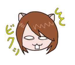 cat ear sticker #680630