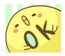 mochi bird sticker #681145