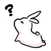 grafitti rabbit sticker sticker #681158