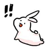 grafitti rabbit sticker sticker #681159