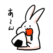 grafitti rabbit sticker sticker #681172