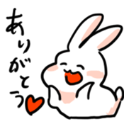 grafitti rabbit sticker sticker #681177