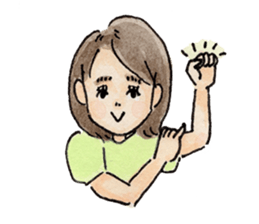 pretty funny little sisters sticker #681250