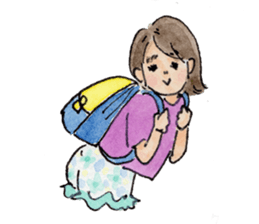 pretty funny little sisters sticker #681252