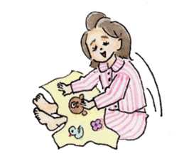 pretty funny little sisters sticker #681258