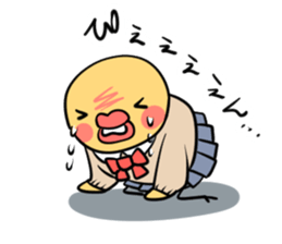 The chick Sticker which is in love sticker #681326