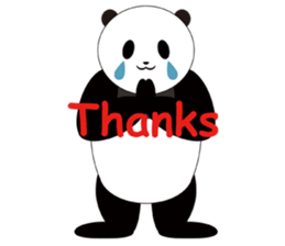 Mr.Bamboo English version sticker #681707