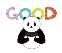 Mr.Bamboo English version sticker #681710