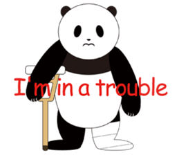 Mr.Bamboo English version sticker #681743