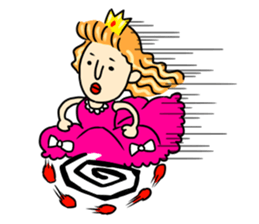 So cute!! Funny Princess sticker #681786