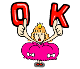 So cute!! Funny Princess sticker #681787