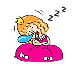 So cute!! Funny Princess sticker #681790