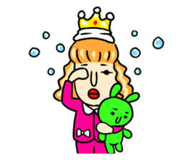 So cute!! Funny Princess sticker #681792