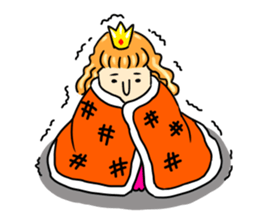 So cute!! Funny Princess sticker #681794