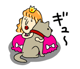 So cute!! Funny Princess sticker #681797