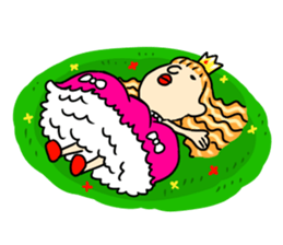 So cute!! Funny Princess sticker #681801