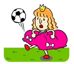 So cute!! Funny Princess sticker #681802