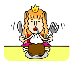 So cute!! Funny Princess sticker #681805