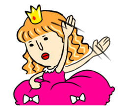 So cute!! Funny Princess sticker #681807