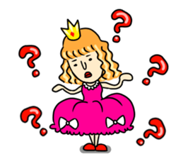 So cute!! Funny Princess sticker #681808