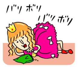 So cute!! Funny Princess sticker #681809