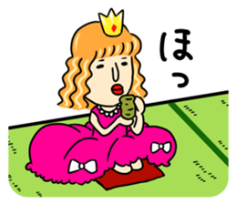 So cute!! Funny Princess sticker #681812