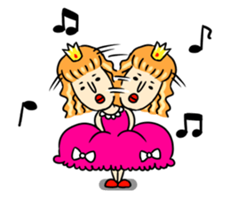 So cute!! Funny Princess sticker #681818