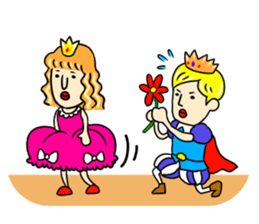 So cute!! Funny Princess sticker #681824