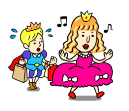 So cute!! Funny Princess sticker #681825
