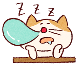 Cute cat and mouse sticker #681836