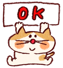 Cute cat and mouse sticker #681846