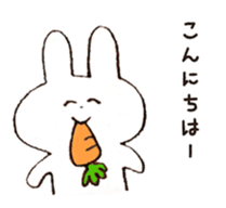A sticker of  'Gluttonous Rabbit'. sticker #681872