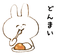 A sticker of  'Gluttonous Rabbit'. sticker #681880