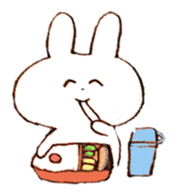 A sticker of  'Gluttonous Rabbit'. sticker #681897