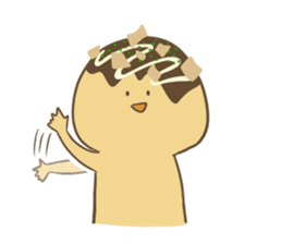 Spiritless Takoyaki sticker #682225