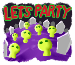 Halloween Hiyoko Sticker sticker #682317