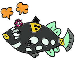 Merry sea friends sticker #682390