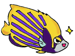 Merry sea friends sticker #682391