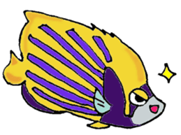 Merry sea friends sticker #682391