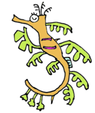 Merry sea friends sticker #682407