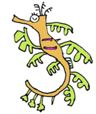 Merry sea friends sticker #682407