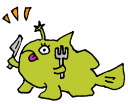 Merry sea friends sticker #682413