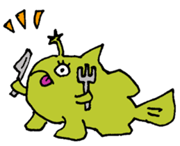 Merry sea friends sticker #682413