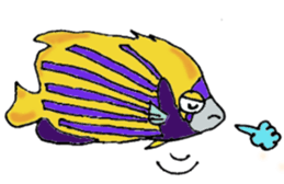 Merry sea friends sticker #682414