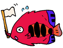 Merry sea friends sticker #682419