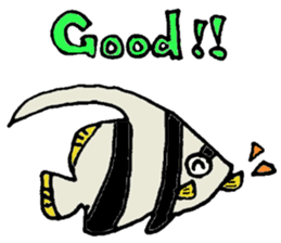 Merry sea friends sticker #682420