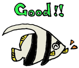 Merry sea friends sticker #682420